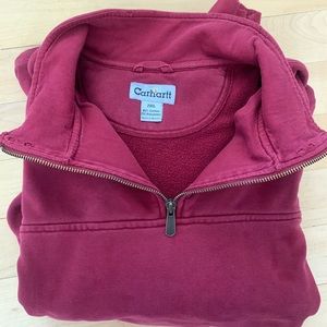 CARHARTT OVERSIZED QUARTER ZIP